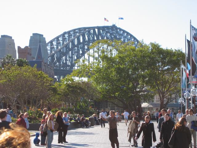 Sydney Harbour Bridge from The Rocks