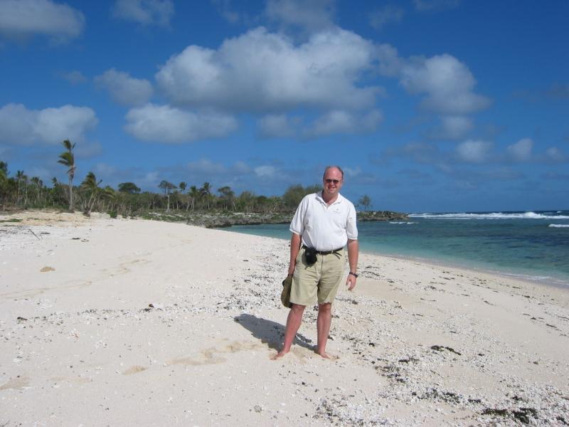And now Steve without hat. Hey there isn't a massive amount to do in Tonga :->