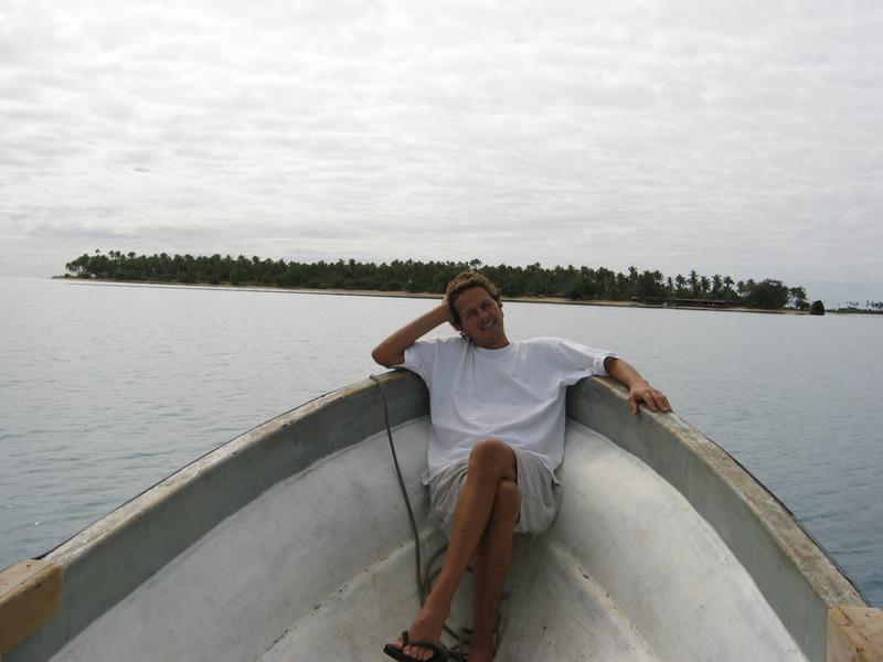 This American chap gave us a running commentary as we were ferried over to the Island.