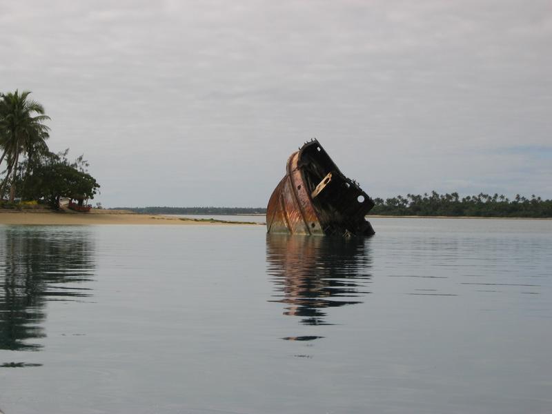 There are a lot of shipwrecks near here