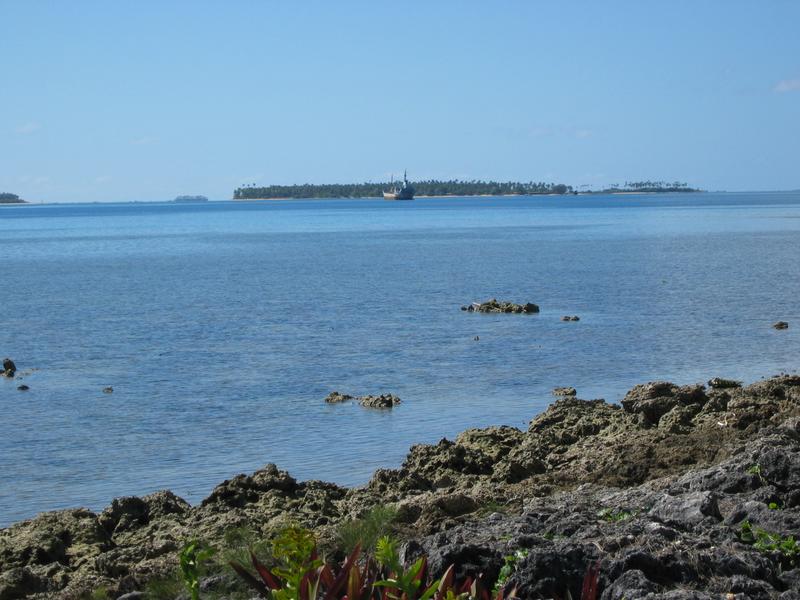 Looking out towards Pangaimoto Island