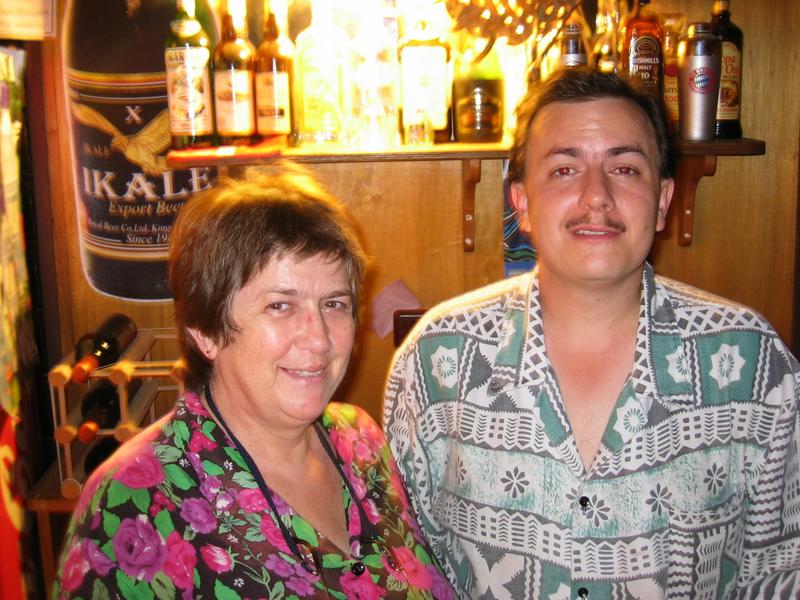 Our wonderful host Sven with his Mum