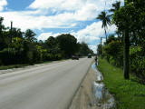 Waiting for the bus to Huma