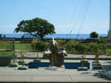 Dolphin Fountain outside the King's Palace