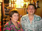 Our wonderful host Sven with his Mum