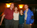 With Murray and Ann from Canada. Ann is working in Tonga as a nurse for a month